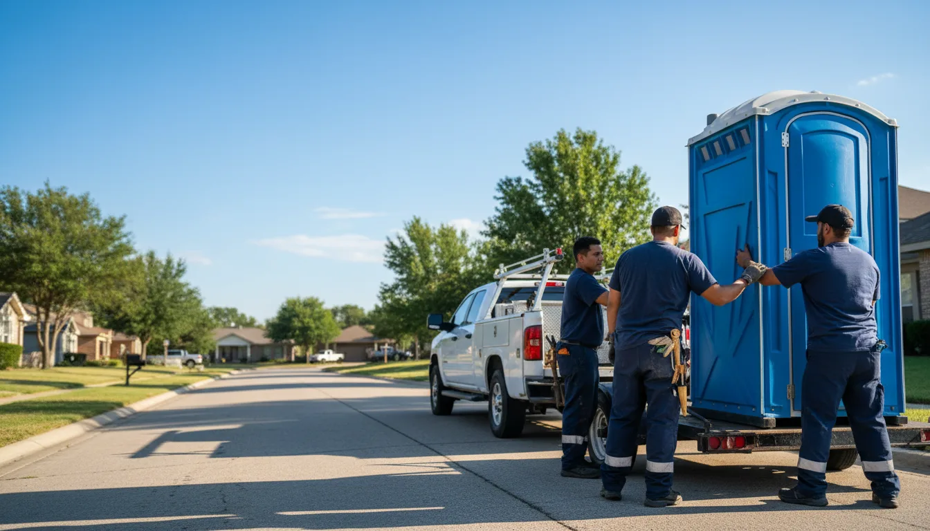 Portable Toilet Rental in Troup, TX near me